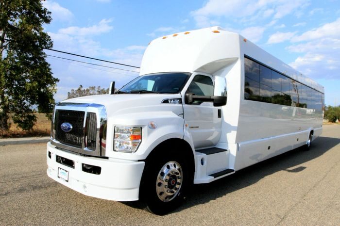 White party bus – Denver limo service